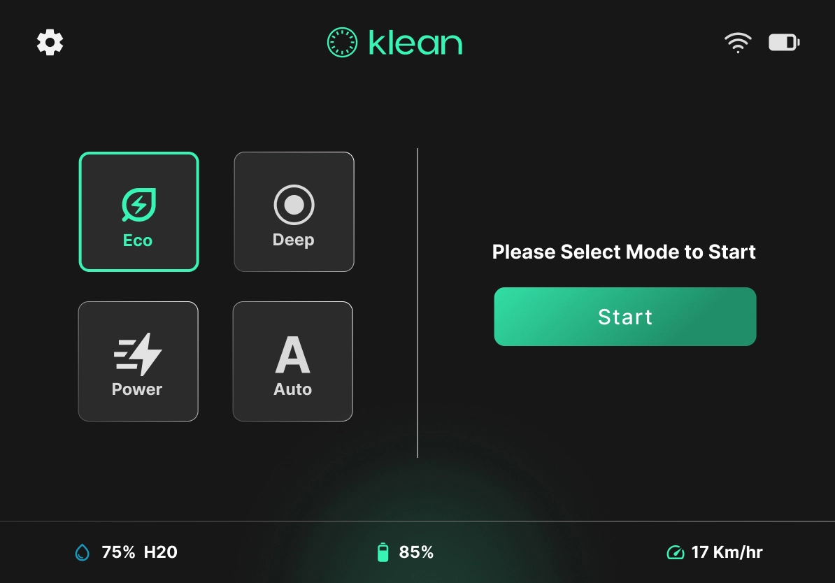 Eco Mode Screen